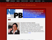 Tablet Screenshot of nfpb.org